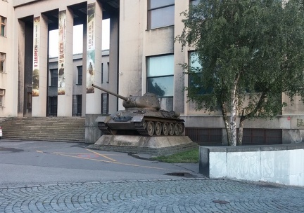 На пути к Národní památník na Vítkově