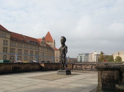 Unusual Sculpture At The Bode Museum